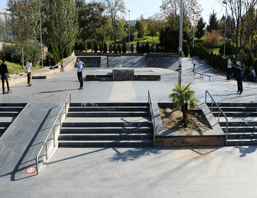 Skatepark Tetuán, Skateplaza